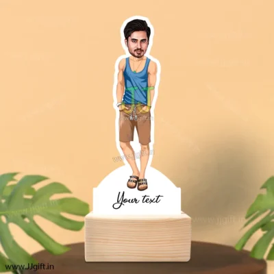 Stylish guy caricature 16