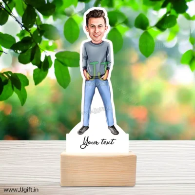 Stylish guy caricature 17