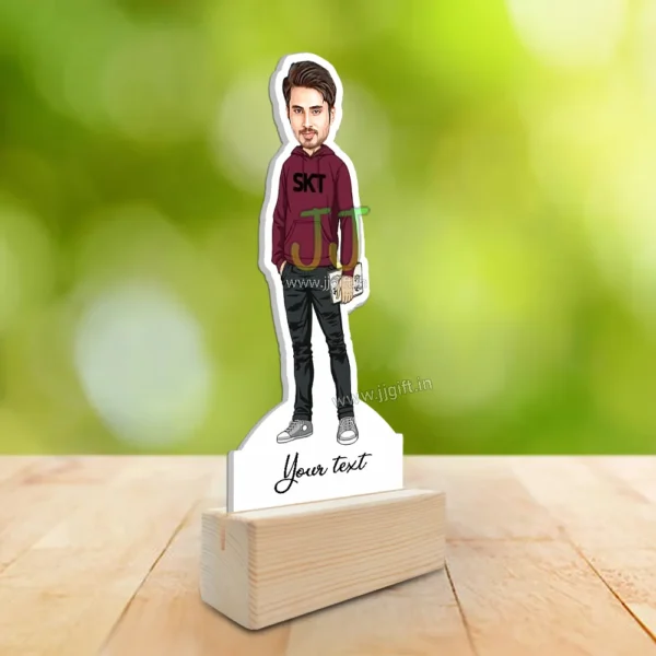 Stylish guy caricature 19 - Image 2