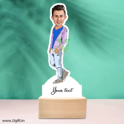 Stylish guy caricature 3