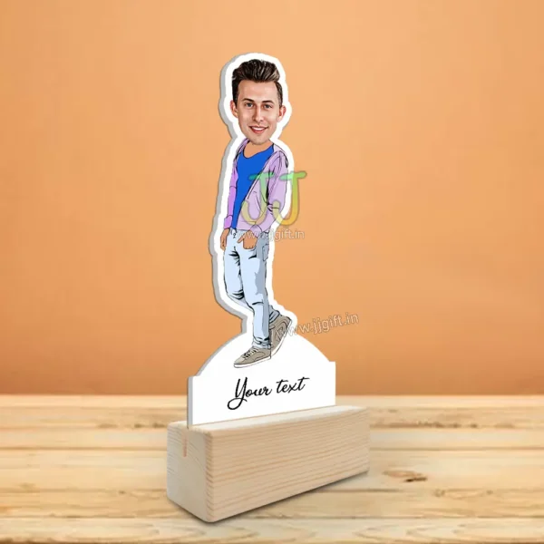 Stylish guy caricature 3 - Image 2