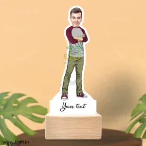 Stylish guy caricature 4