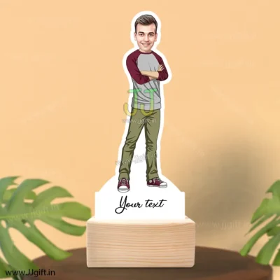 Stylish guy caricature 4