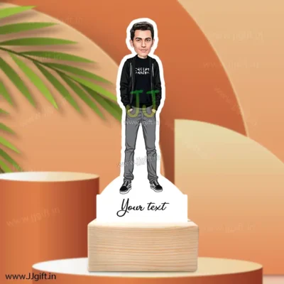 Stylish guy caricature 5