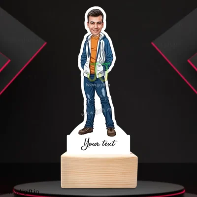 Stylish guy caricature 6