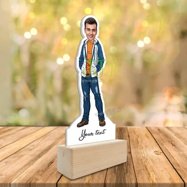 Stylish guy caricature 6 - Image 2