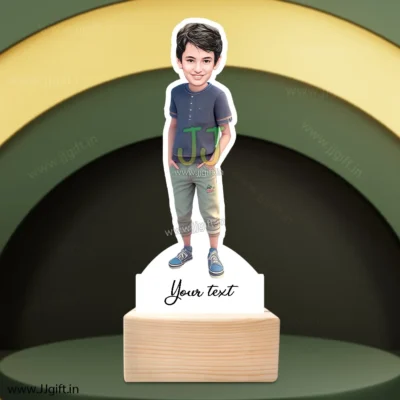 Stylish guy caricature 7