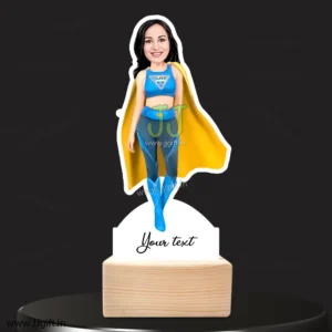 Super mom caricature gift