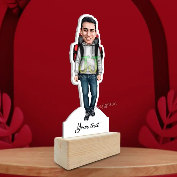 Traveller caricatue gift - Image 2