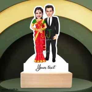 Wedding caricature gift