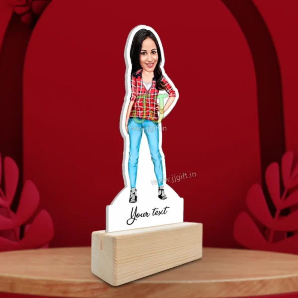 Fashion girl caricature 2 - Image 2