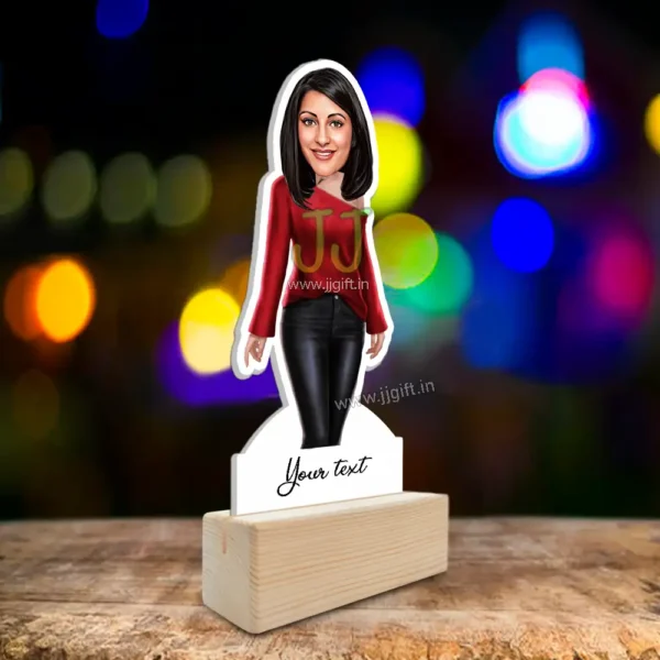 Fashion girl caricature - Image 2