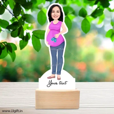 pregnant women caricature 2