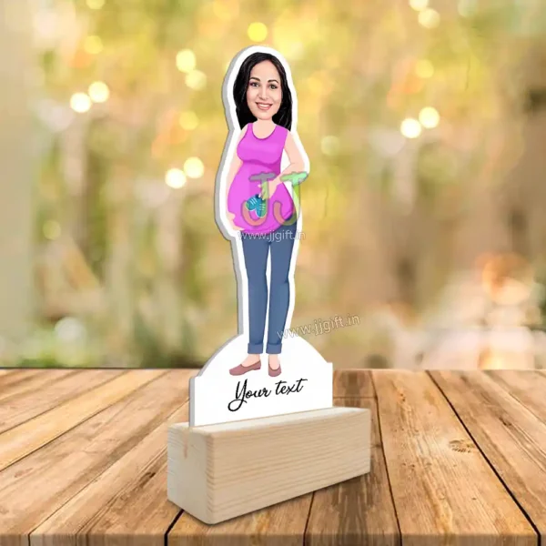 Pregnant women caricature 2 - Image 2
