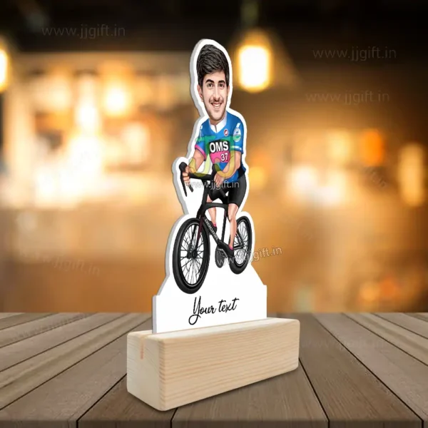 Cyclist caricature 2 c