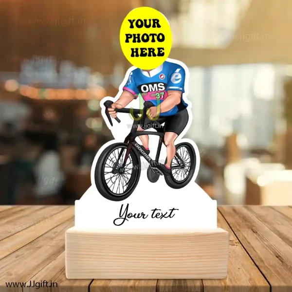 Cyclist caricature 2 y
