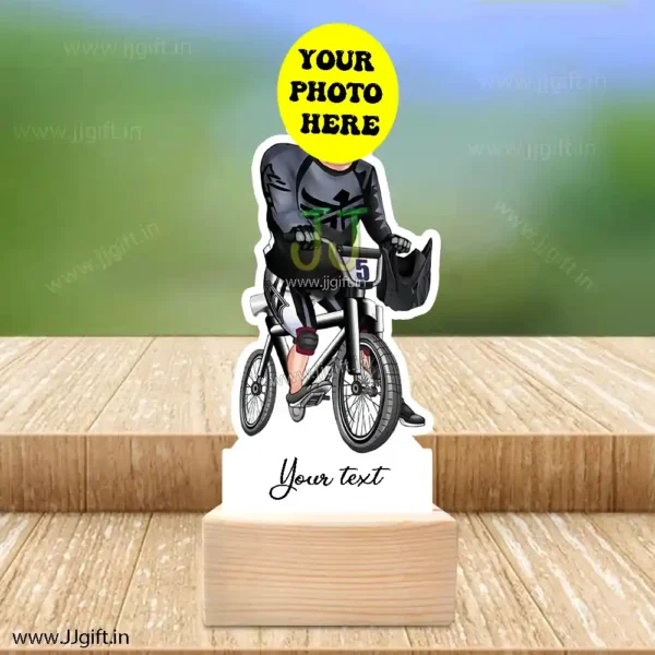 Cycle merathon caricature