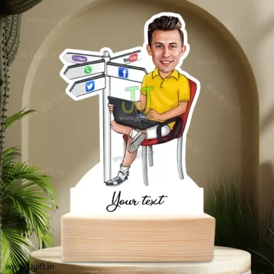 It software guy caricature