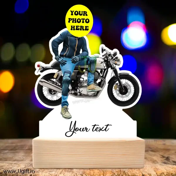 Ride on royal enfield caricature - Image 3