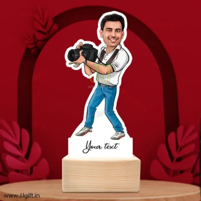 Caricature gifts for a photographer friend