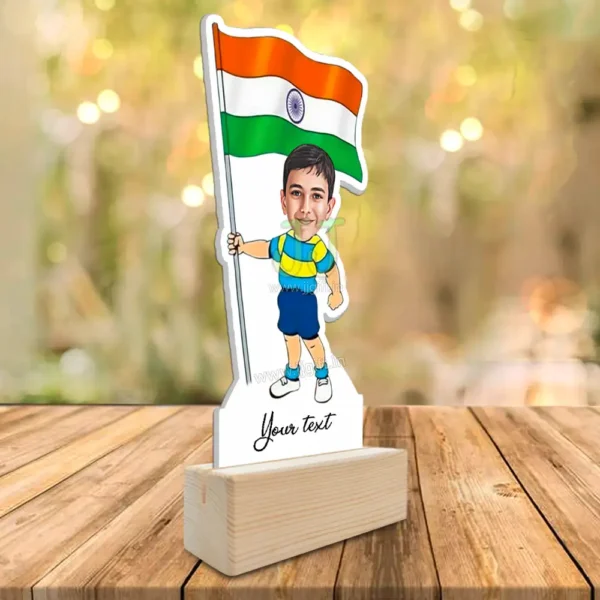 Child with national flag - Image 2