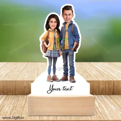 Fashionable Friend caricature 2