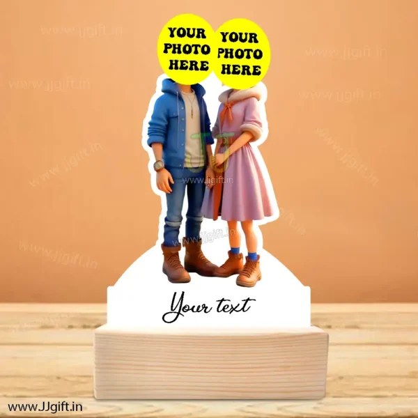 Fashionable couple caricature 2 - Image 3