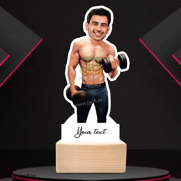 Gym caricature 1