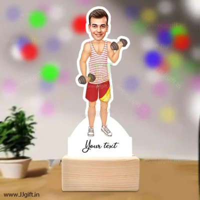 Gym caricature 2