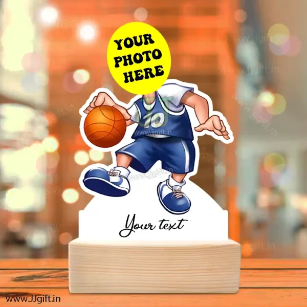 Kid with basketball caricature - Image 3