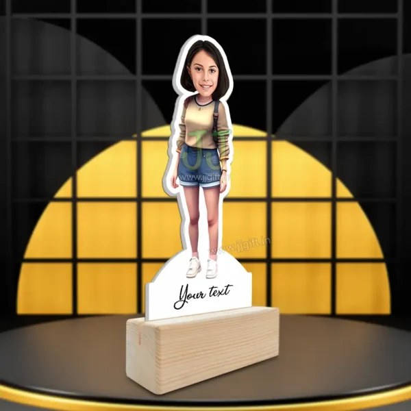 Stylish girl caricature 30 - Image 2