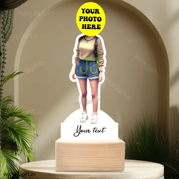 Stylish girl caricature 30 - Image 3