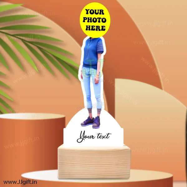 Stylish girl caricature 32 - Image 3