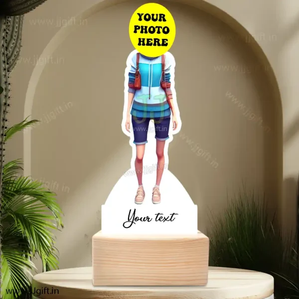 Stylish girl caricature 33 - Image 2