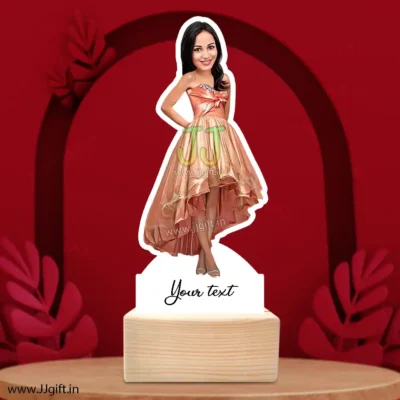 Stylish girl caricature 36