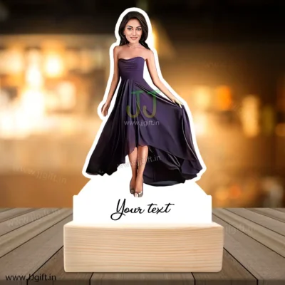 Stylish girl caricature 37