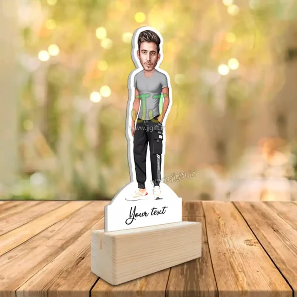 Stylish guy caricature 22 - Image 2