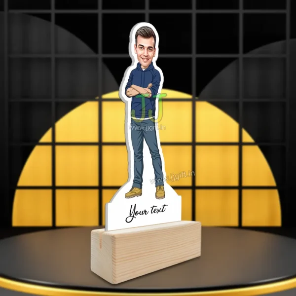 Stylish guy caricature 28 - Image 2