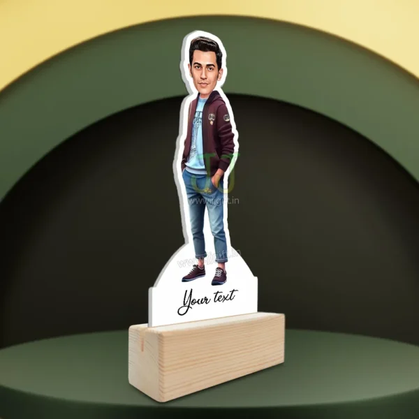 Stylish guy caricature 31 - Image 2