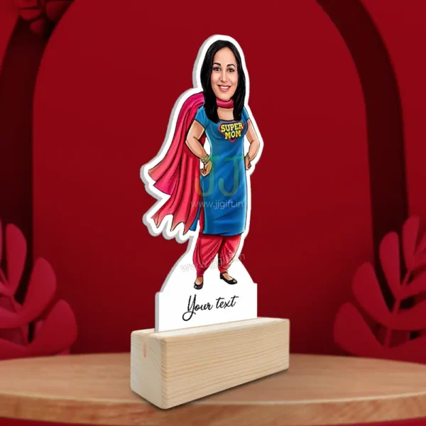 Super mom caricature 2 - Image 2