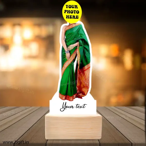 Lady in saree caricature 7 - Image 3