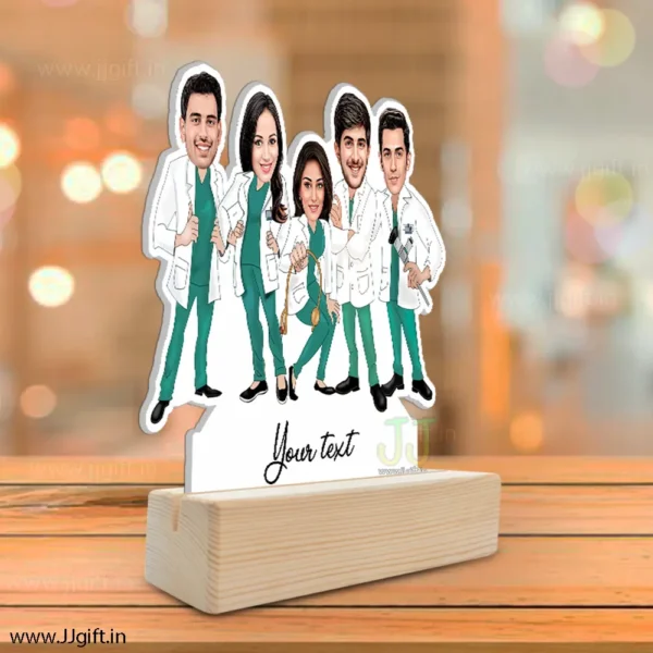 Doctor group caricature gift - Image 2