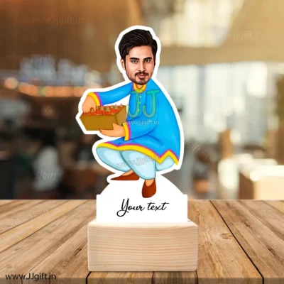 Play with pataka caricature 2