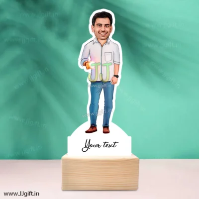 Play with pataka caricature