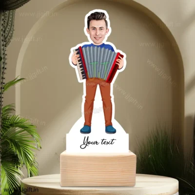 Accordion player gift