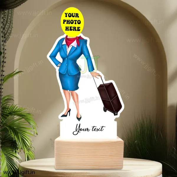 Airhostess Caricature - Image 2
