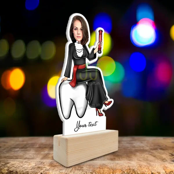 Dentist graduate caricature gift - Image 2