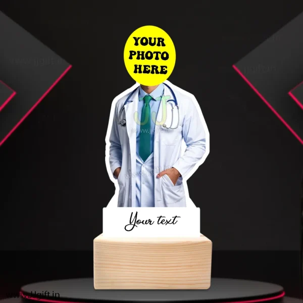 Doctor with stethoscope caricature - Image 3