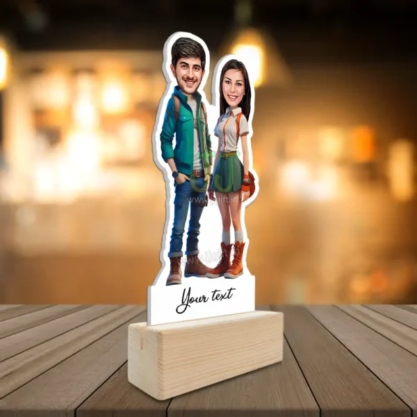 Fashionable Friend caricature 7 - Image 2