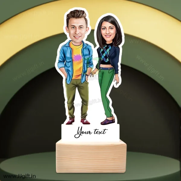 Fashionable Friend caricature 8